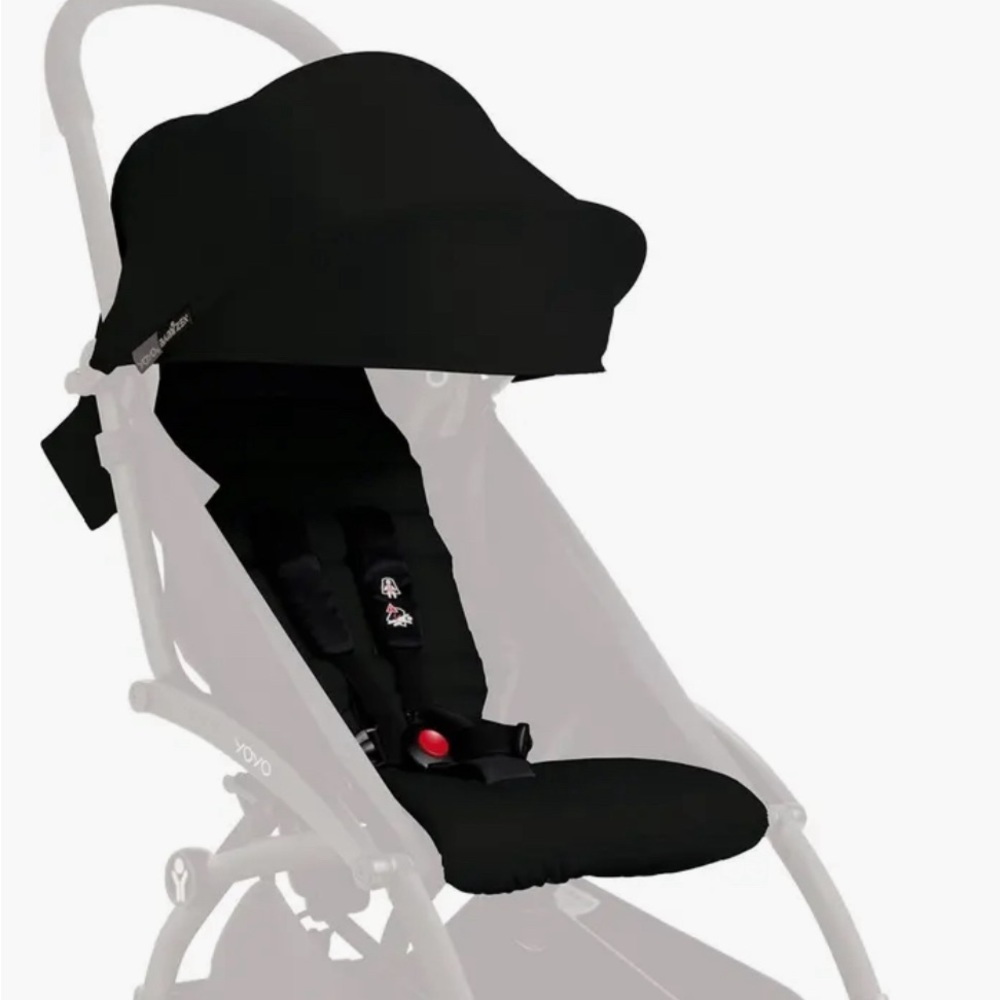 Black Stroller Canopy